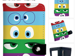 Inside Out 2 Vertical buckle wallet