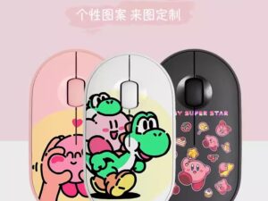 Kirby Slim Wireless Mouse with Nano Receiver