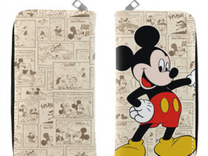Mickey Mouse Long PU Zipper Wallet