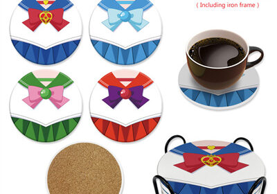 Sailor Moon Thickened insulation cup pad