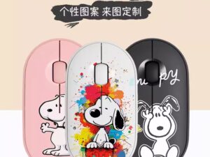 Snoopy Slim Wireless Mouse with Nano Receiver