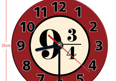 Hogwarts Legacy alarm clock wall clock clock decorative clock wall clock 25cm