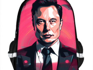 Elon Musk Backpack Schoolbag