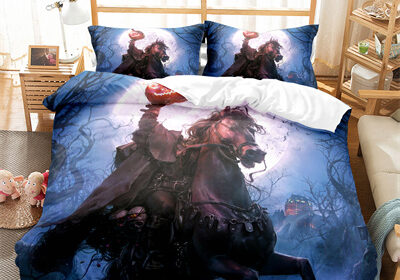 Happy Halloween Bedding Three-Piece