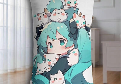 Hatsune Miku Premium Hollow Cotton Long Pillow