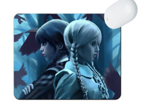 Wednesday Mouse Pad Natural Rubber Washable