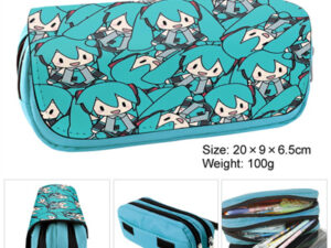 Hatsune Miku Flip cover Pencil Bag Cosmetic bag