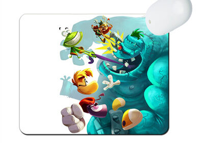 Rayman Legends Mouse Pad Natural Rubber Washable