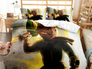 Fallout Comfortable Bedding Three-Piece Soft and Breathable Duvet Cover Gift