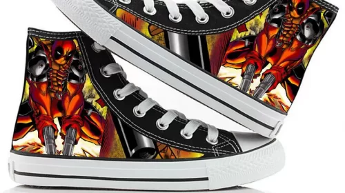 Deadpool High Canvas Shoes