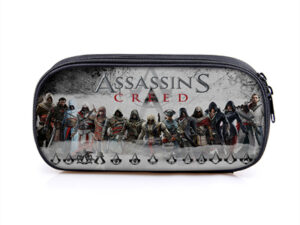 Assassin's Creed Pencil Case Purse Storage Bags Multifunction Cosmetic Bag