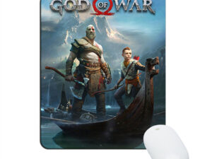 God Of War Mouse Pad Natural Rubber Washable
