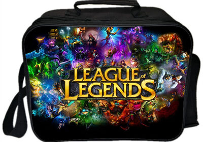 League of Legends LOL Lunch Bag Picnic Box Portable