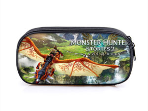 Monster Hunter Pencil Bag Cosmetic bag