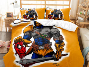 Deathstroke Bedding Three-Piece
