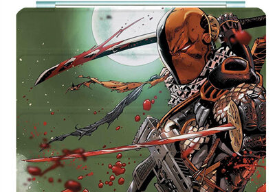Deathstroke Ipad Leather Case