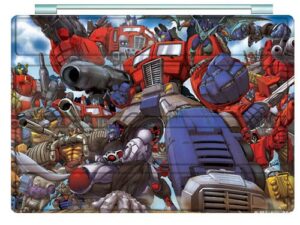 Transformers Ipad Leather Case